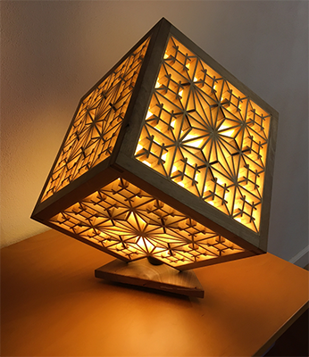 Foto Kumiko Cube ledlamp